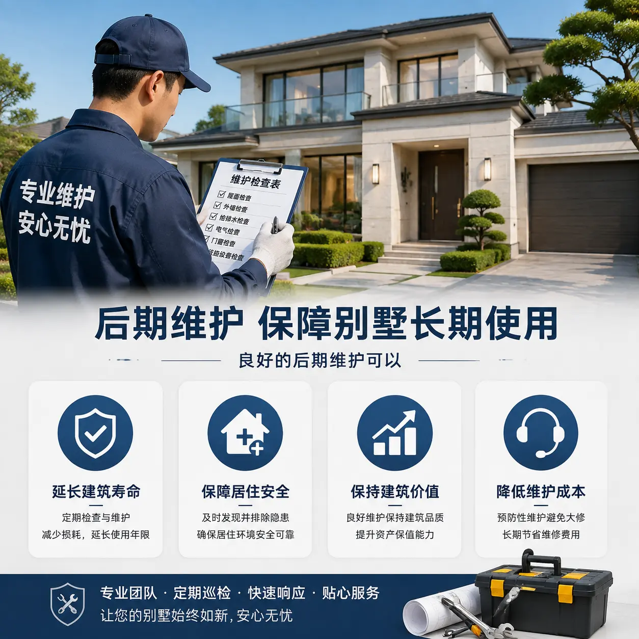别墅建造公司推荐： 剑河 施工质量的关键要素