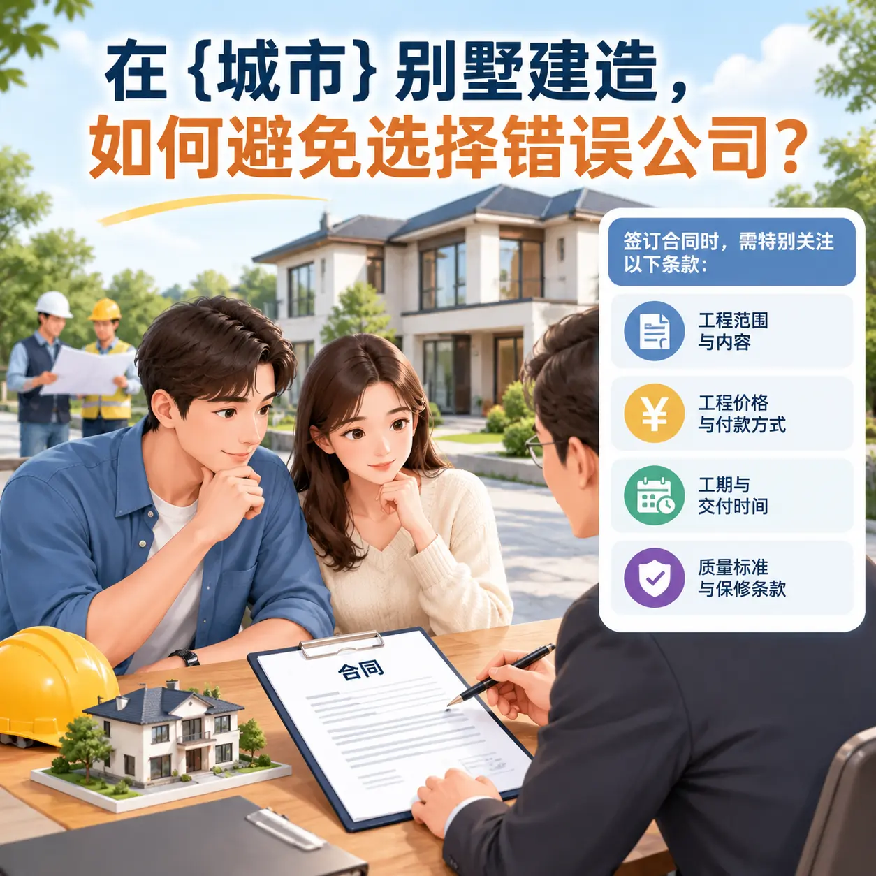 在 剑河 别墅建造,如何避免选择错误公司?