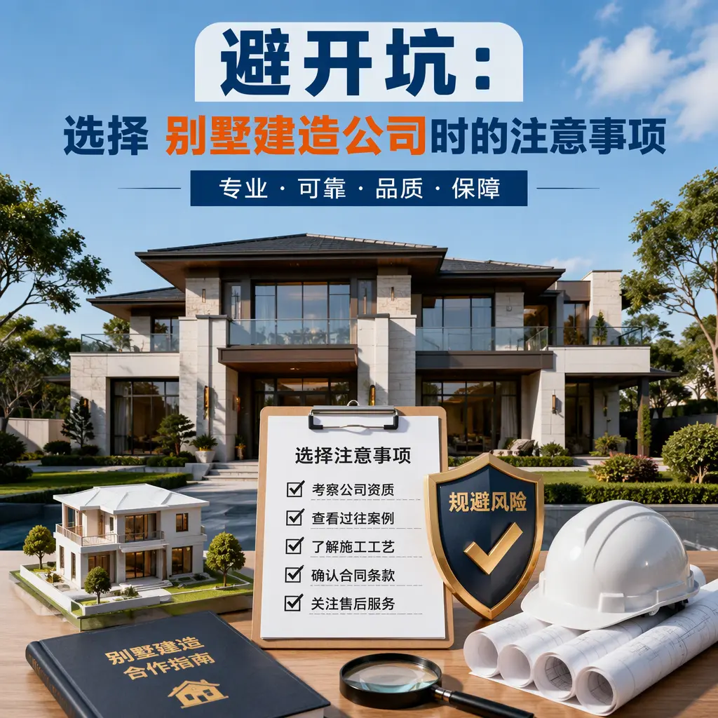避开坑：选择 剑河 别墅建造公司时的注意事项