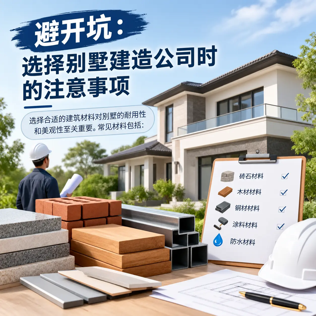 避开坑：选择 剑河 别墅建造公司时的注意事项