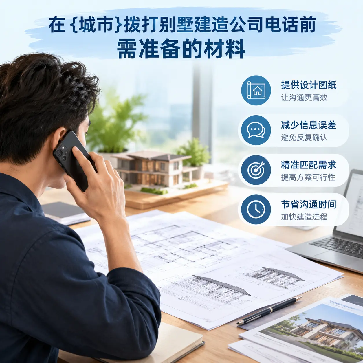 在剑河拨打别墅建造公司电话前需准备的材料
