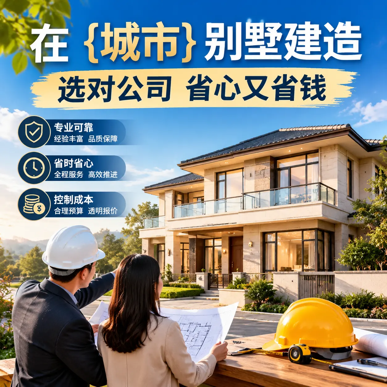 在 剑河 别墅建造,选对公司省心又省钱