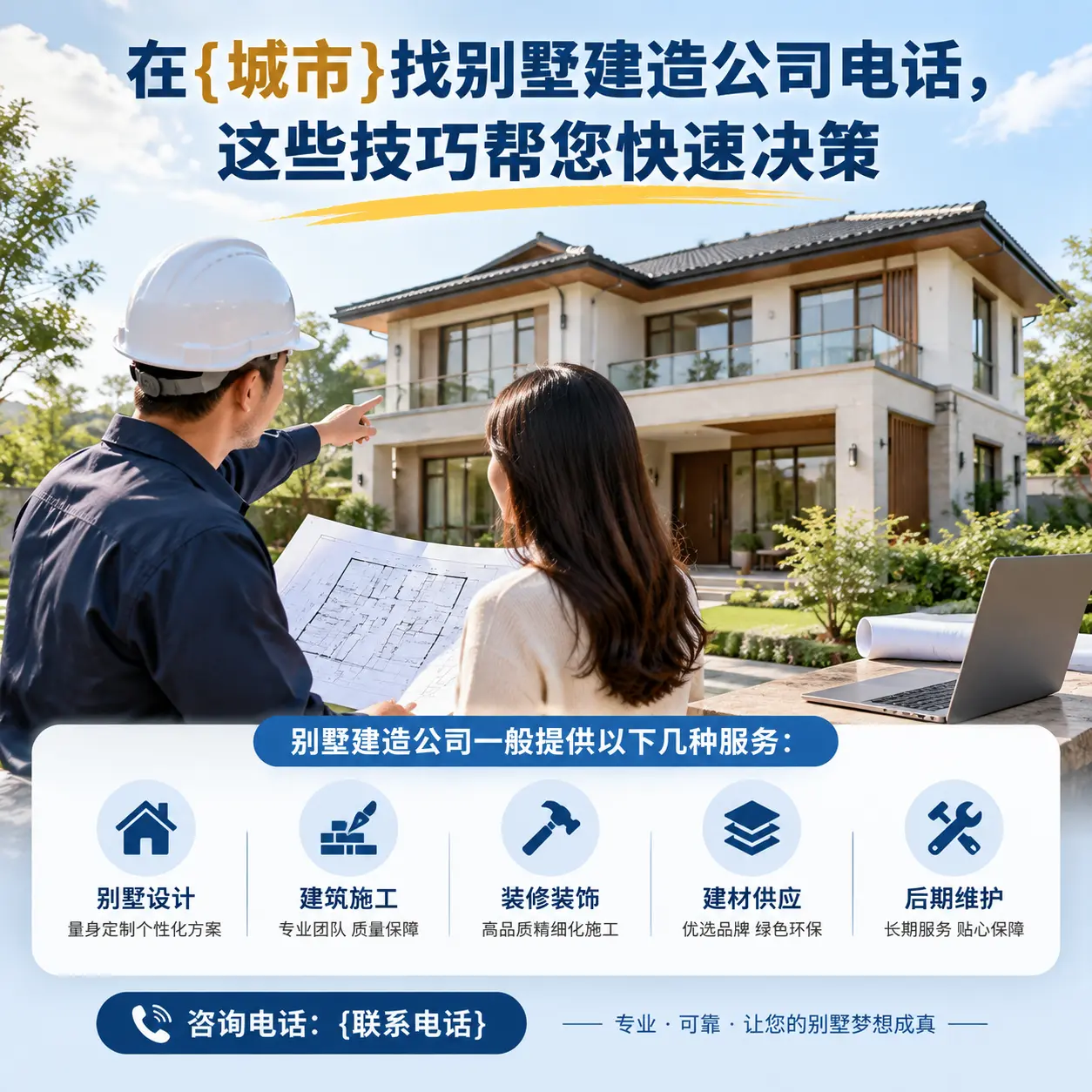 在剑河找别墅建造公司电话,这些技巧帮您快速决策